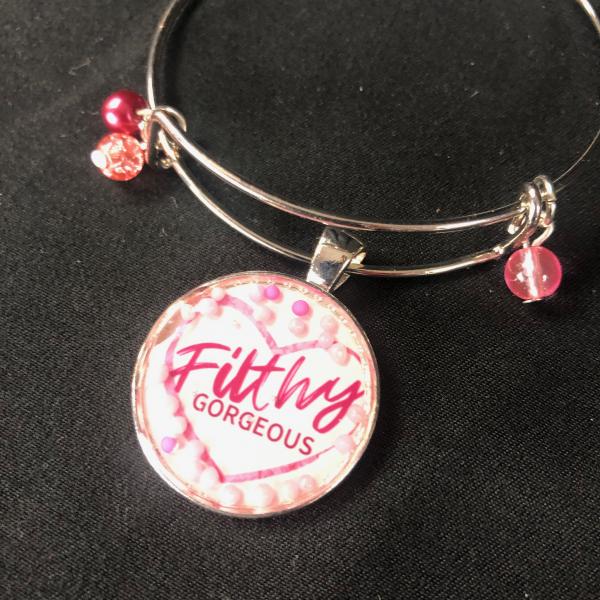 Filthy Gorgeous Heart Bangle picture