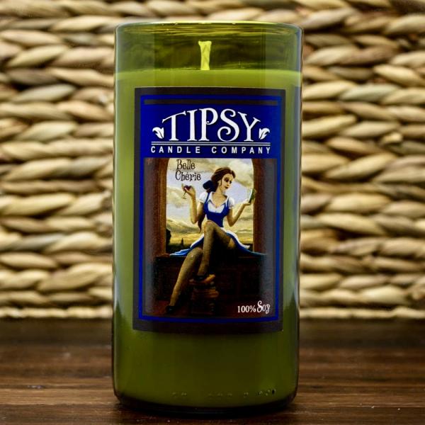 Belle Cherie | Soy Wine Bottle Candle picture