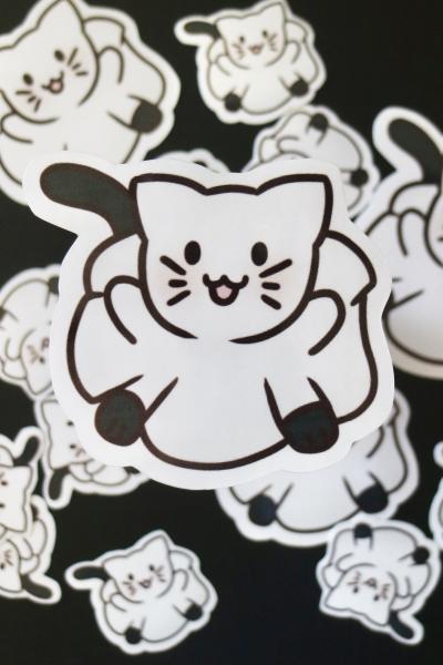 Glossy Ghost Cat 1.5 Inches picture