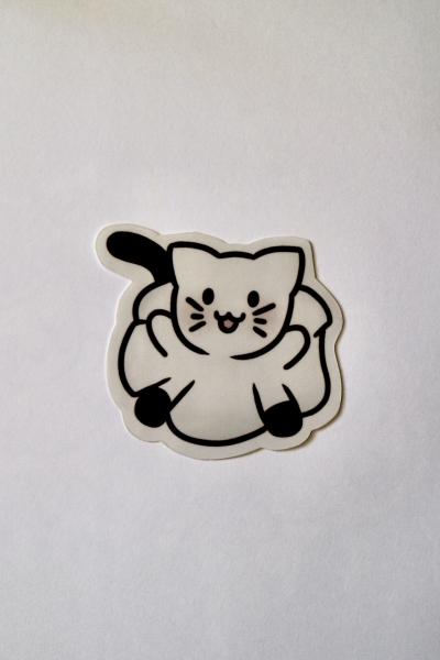 Glossy Ghost Cat 1.5 Inches picture