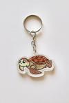 Honu Single Sided Acrylic Charm Key Chain