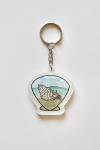 Crab Shell Single Sided Acrylic Charm Key Chain