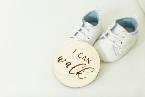 Baby's First Milestone Markers | Wood Photo Prop picture