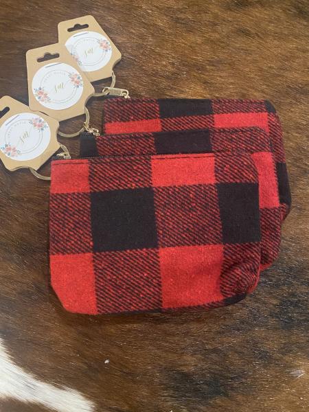 Buffalo Plaid Pouch