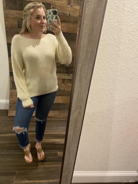 Cinderella Latte Sweater