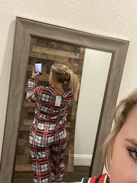 Red Plaid Christmas PJ's picture