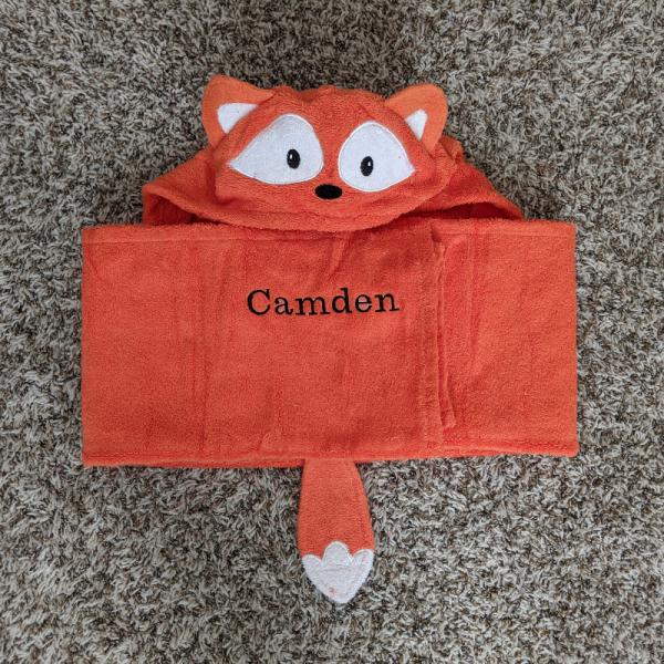 Fox Hooded Towel picture