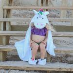 Unicorn Hooded Towel