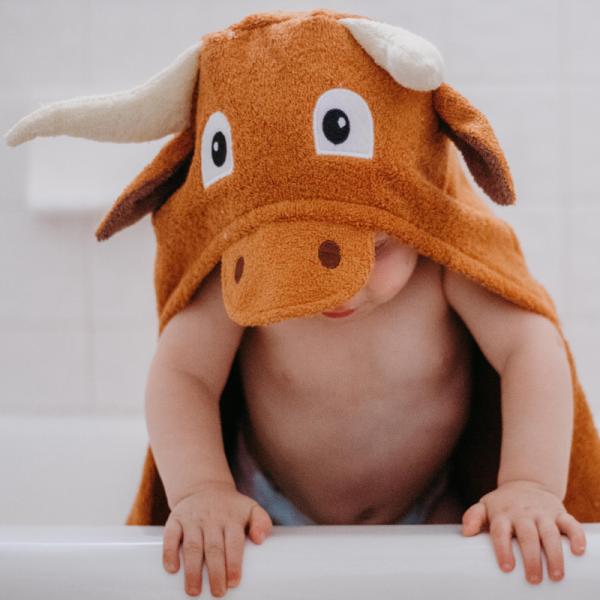 Longhorn Hooded Towel picture