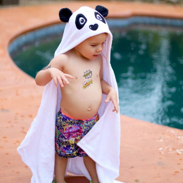 Panda Hooded Towel picture