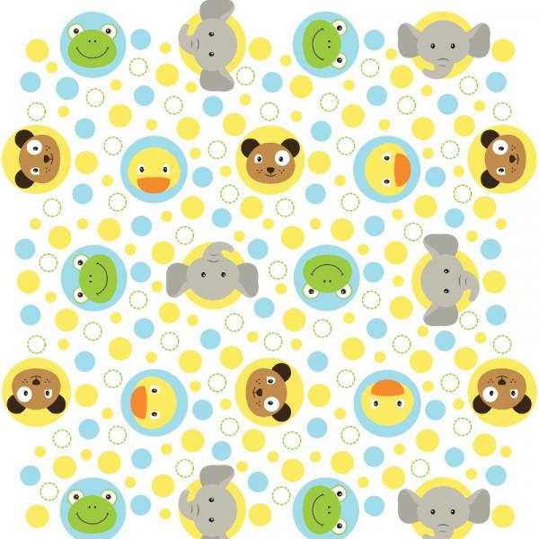 Baby Animal Swaddle blanket picture