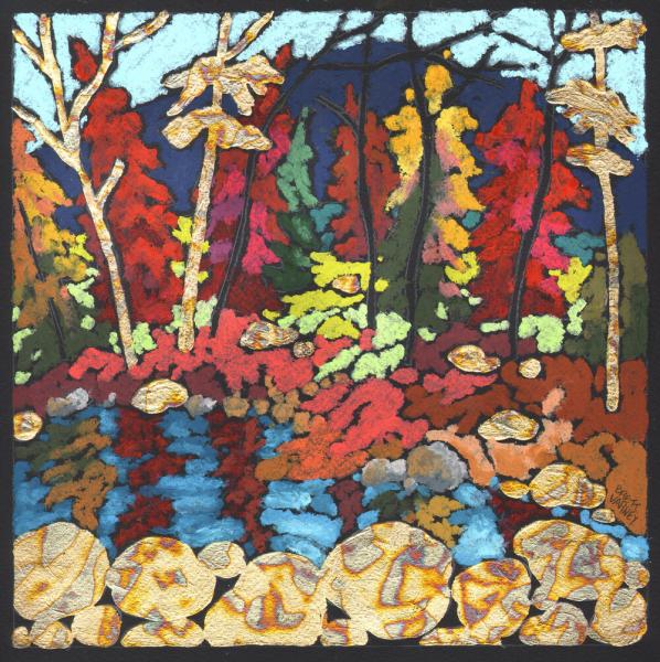 10x10 Giclee - Woodland Colours
