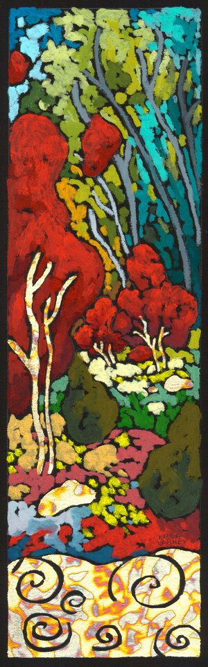 5x17 Giclee - Family Reds