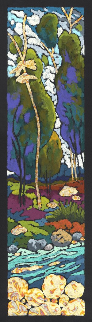 6 x 24 Giclee - Tall River 2 picture