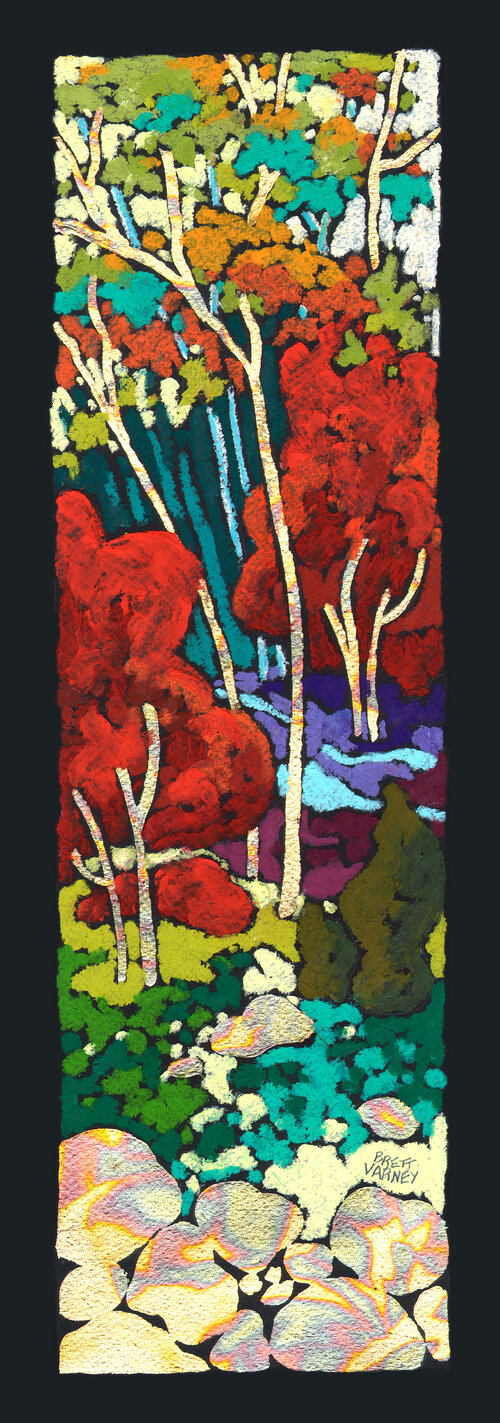 5x17 ORIGINAL - Woodland Canopy