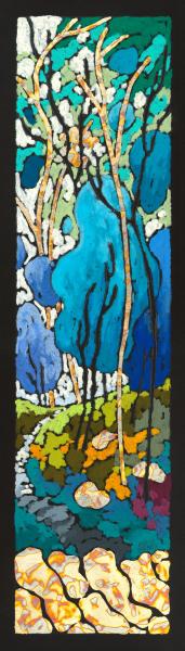 6 x 24 Giclee - Azure Garden picture