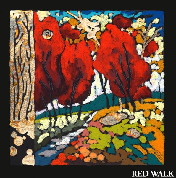 10x10 Giclee - Red Walk