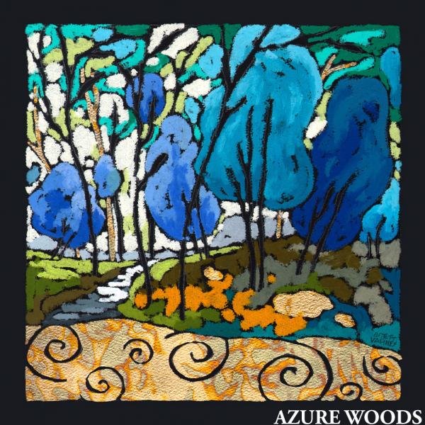 10x10 Giclee - Azure Woods picture