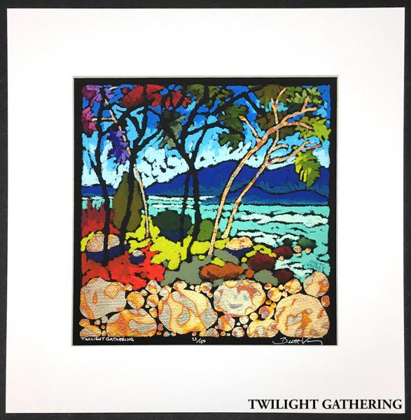 10x10 Giclee - Twilight Gathering picture