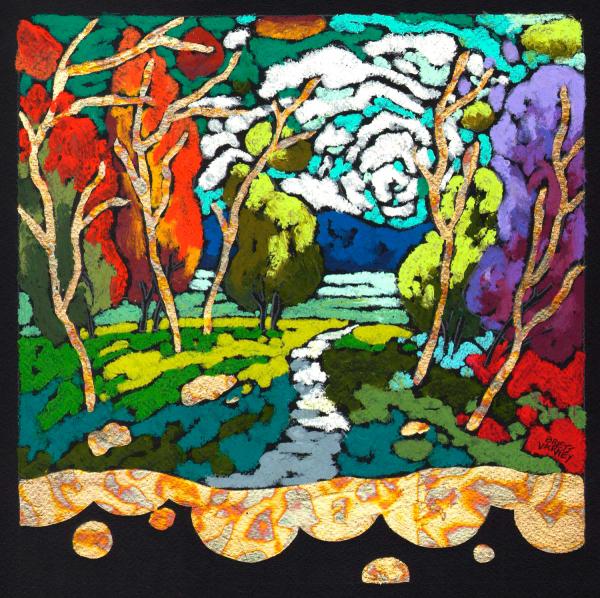 10x10 Giclee - Brilliant Trail picture