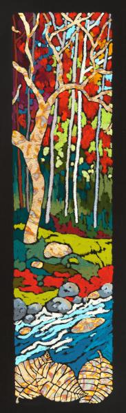 6 x 24 Giclee - One Gold Tree picture