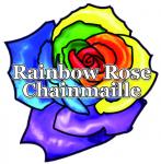 Rainbow Rose Chainmaille
