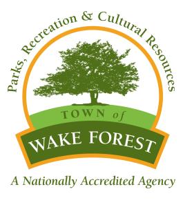 Town of Wake Forest PRCR logo