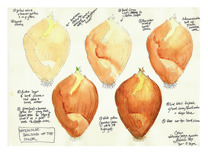 Paint the Onion limited edition print picture