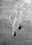 Pyrope Garnet post earrings