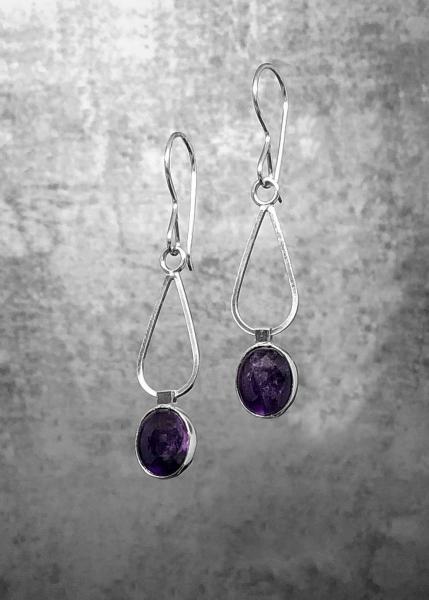 Amethyst earrings picture