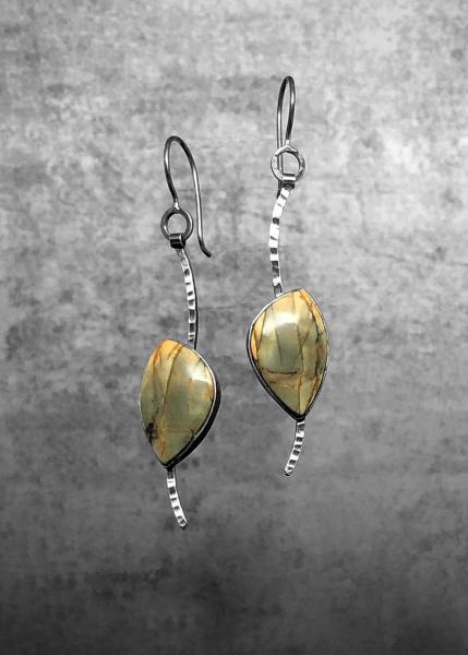 Cherry creek jasper earrings