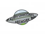 Alien Unicorn Artwork