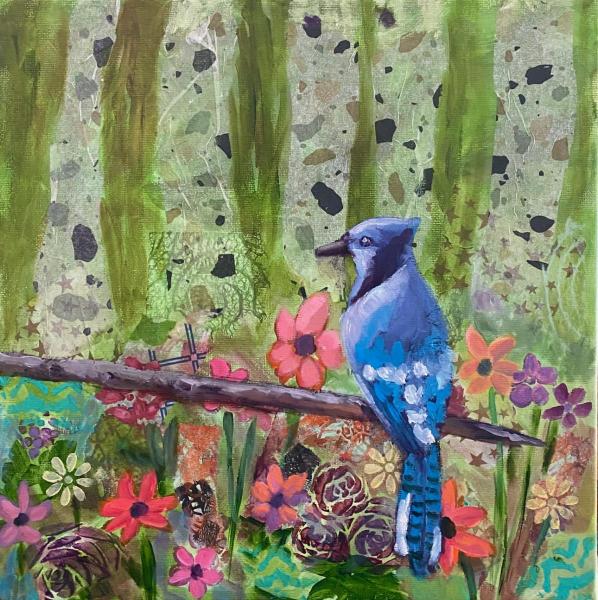 Wild Blue by Lancette Burton Artist and Photographer