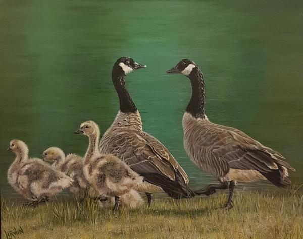 Family Affair by Linda Irwin Art