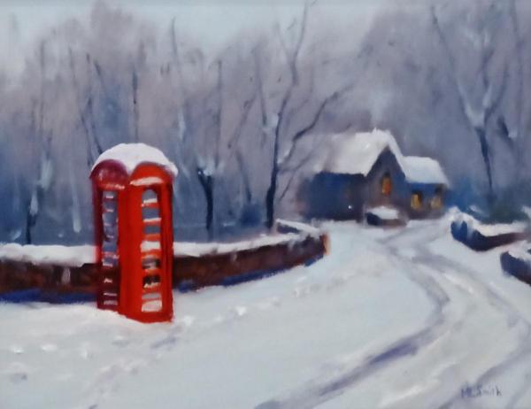 Staying in Touch by Lavender Art Studio