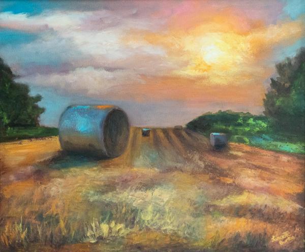 Fields of Gold by Lancette Burton Artist and Photographer