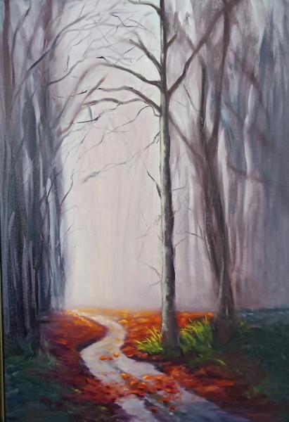 Into the Light by Lavender Art Studio