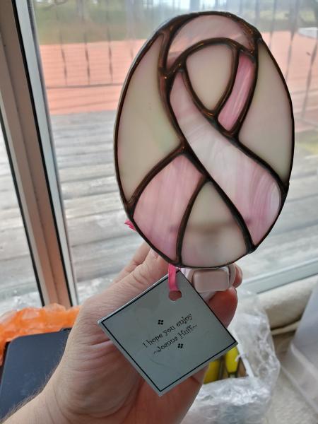 Breast Cancer Ribbon Night light