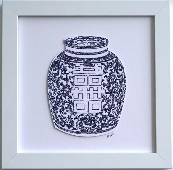 Ginger Jar Mini - Navy