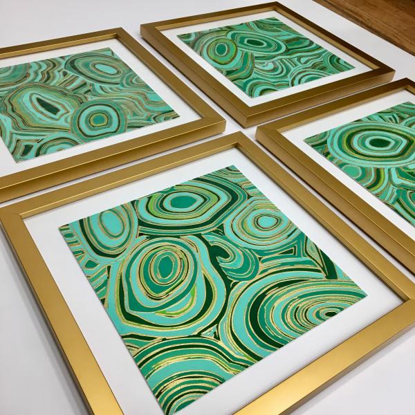 Malachite - Set of 4 picture