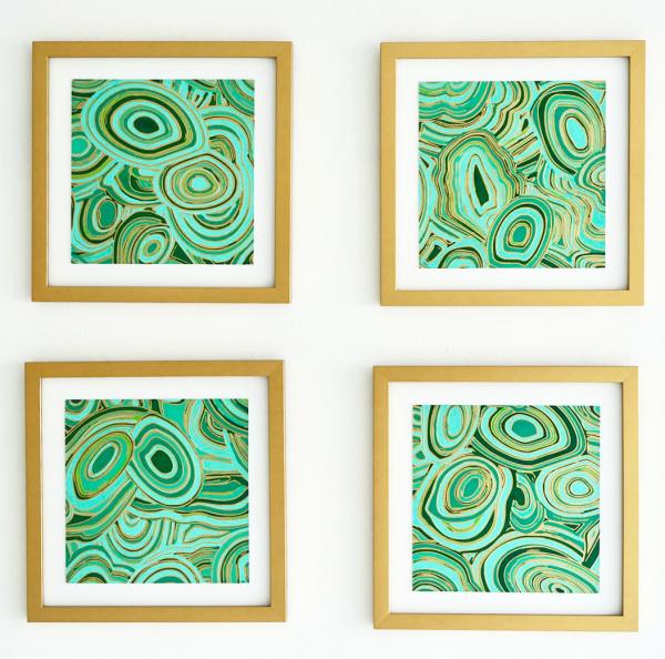 Malachite - Set of 4