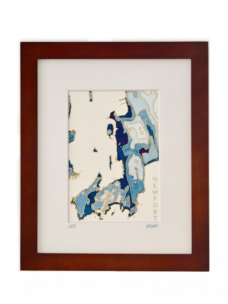 Watercolor Map picture