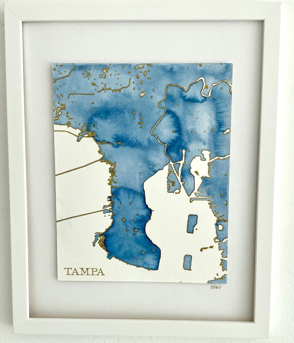 Watercolor Map picture