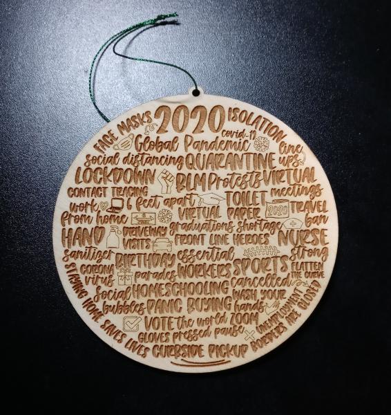 2020 Tags Ornament