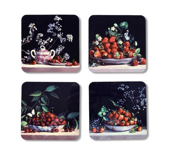 Red Fruit Still Lifes