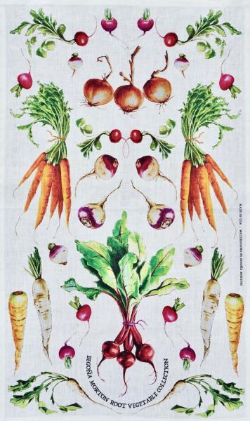 Root Vegetable Collection Tea Towel picture