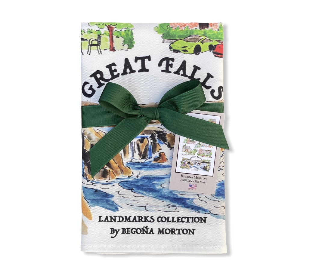 Great Falls Landmarks Collection Tea Towel picture