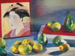 Still Life with Japanese Art