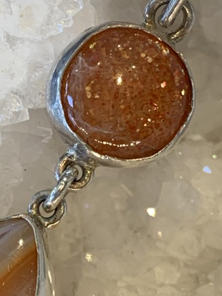 Sunstone & Carnelian Pendant picture