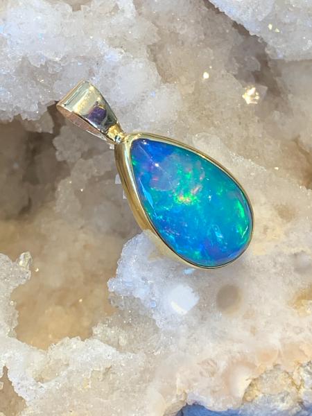 Ethiopian Gold Opal Pendant picture